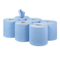 Centrefeed Reflex 2 Ply Blue  x 6