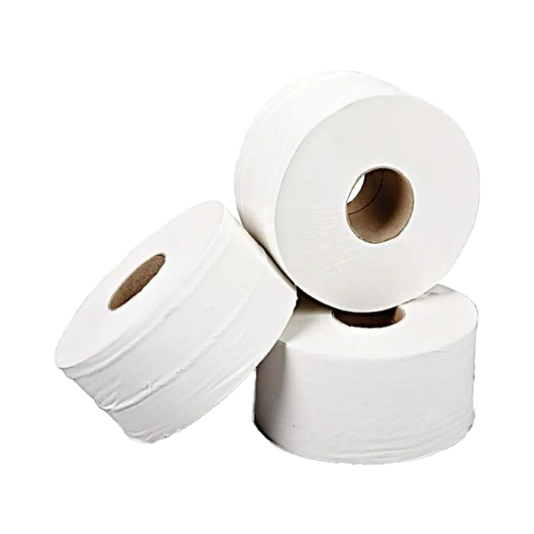 Mini Jumbo Toilet Rolls 2 Ply 60mm (2.25in) x 12