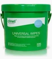 Clinell Universal Wipes Bucket x 225