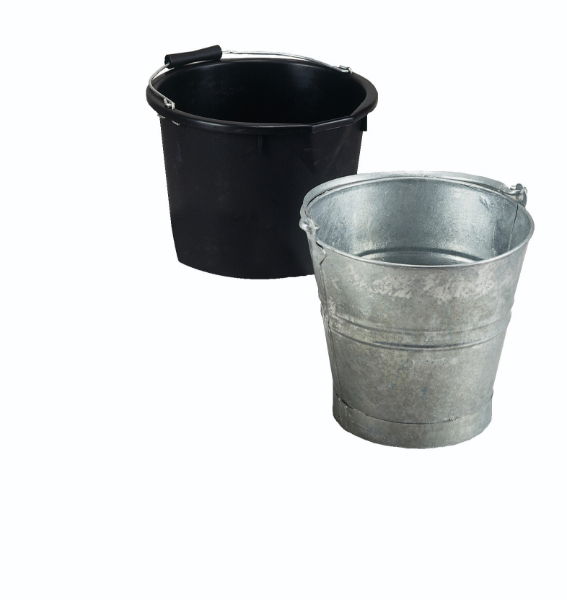 Builders Bucket Black 15L 032536