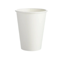 Paper Cup White Single Wall 7oz x 1000
