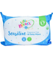 Little Heroes Sensitive Baby Wipe x 66