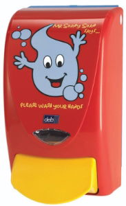 DEB Mr Soapy Dispenser 012113