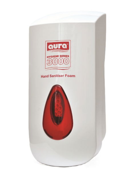 Dispenser for Aura® Series 3000 Liquid Hand Sanitiser