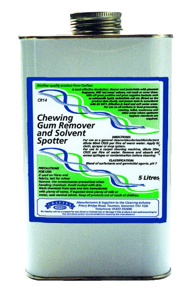 Chewing Gum Remover and Solvent Spotter 1L 032583