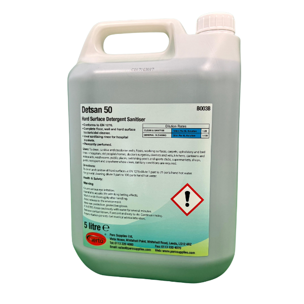 Verto Detsan 50 Hard Surface Cleaner 5L