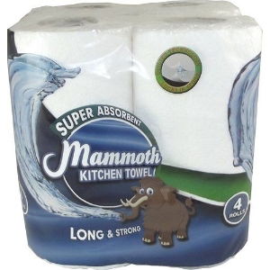 Jumbo Kitchen Roll White x 12